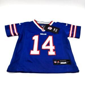 NIKE 2020-2023 Buffalo Bills Diggs #14 Nike Home Game Jersey Size 2T